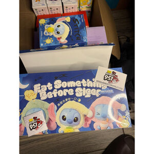 Miniso Eat Before Sleep Stitch Authentic, Sealed Blind Box